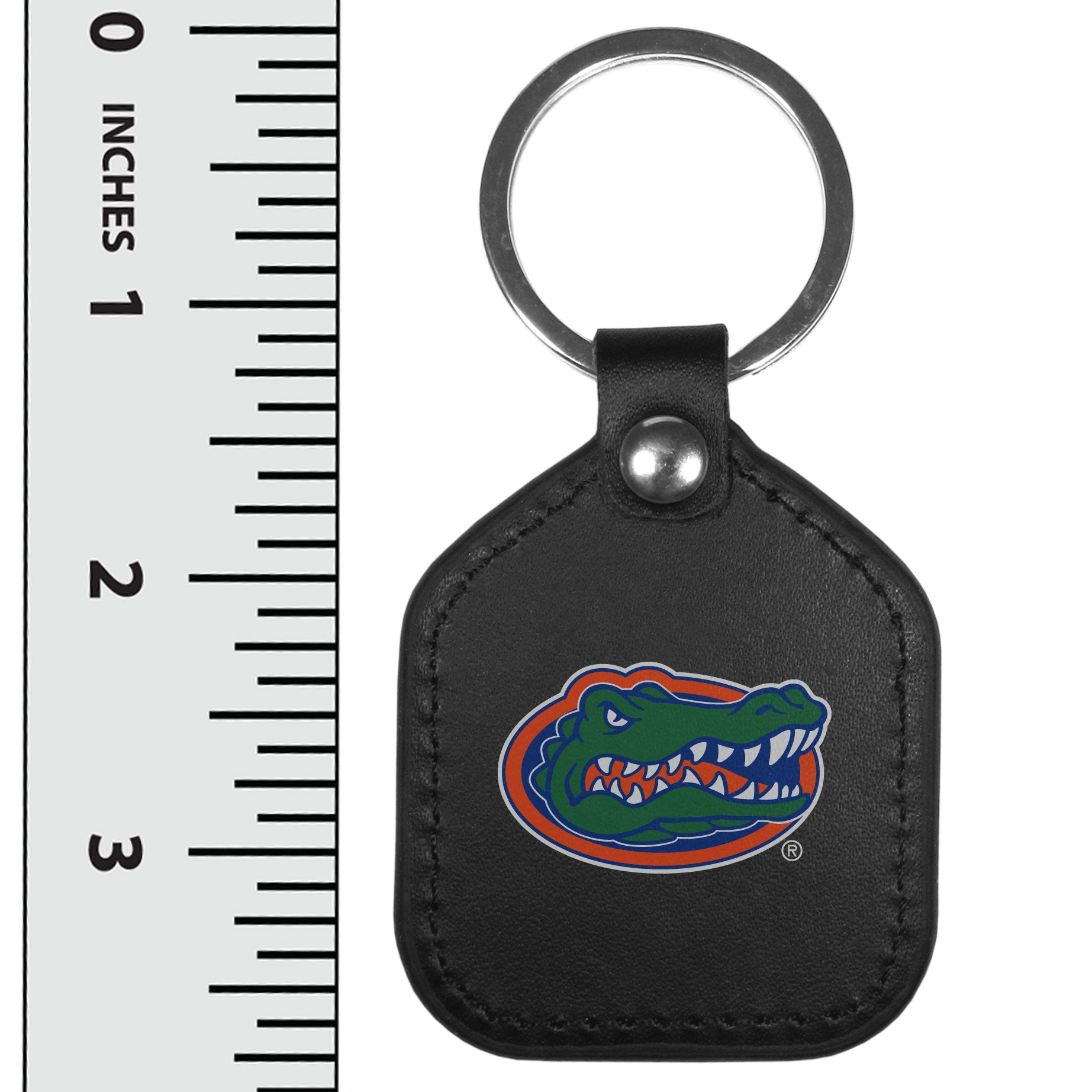 Florida Gators Leather Square Key Chains